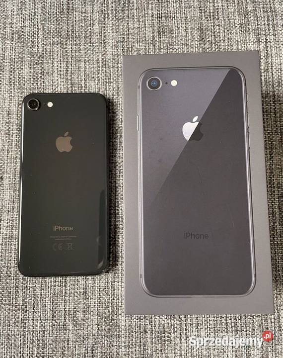 Apple iPhone 8 64 GB szary space grey stan bdb