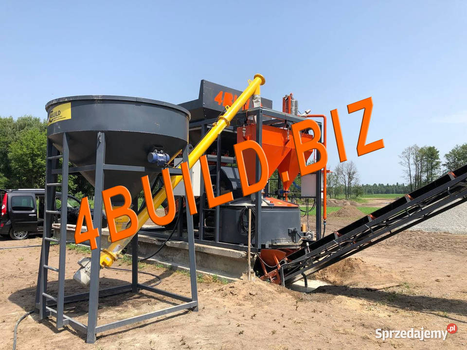 Betoniarnia wydajność do 20 m3god Hydraulika i armatura Katowice sprzedam