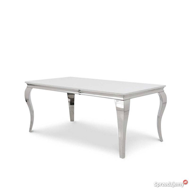 Stół Ludwik 240 blat kamień stół glamour meble 75cm Warszawa
