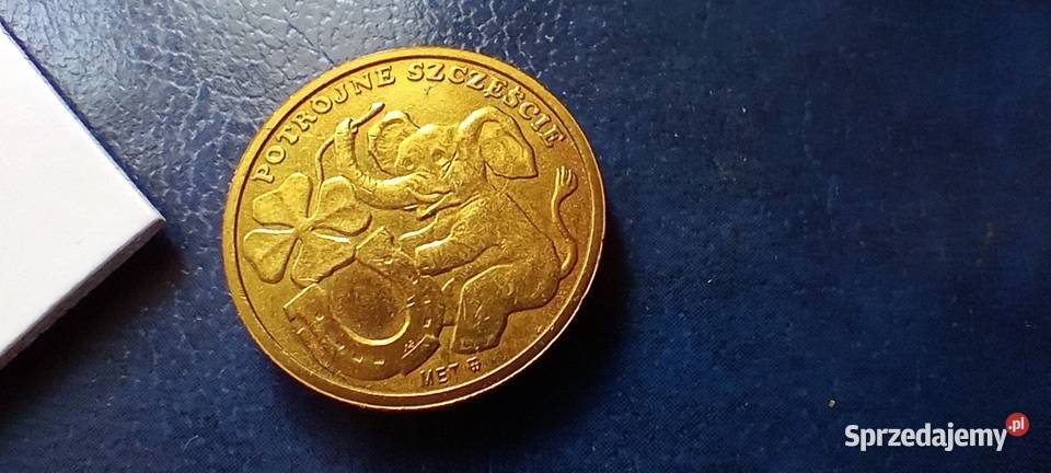 Stare monety Medal Potrójne Szczęście 190 Lesko