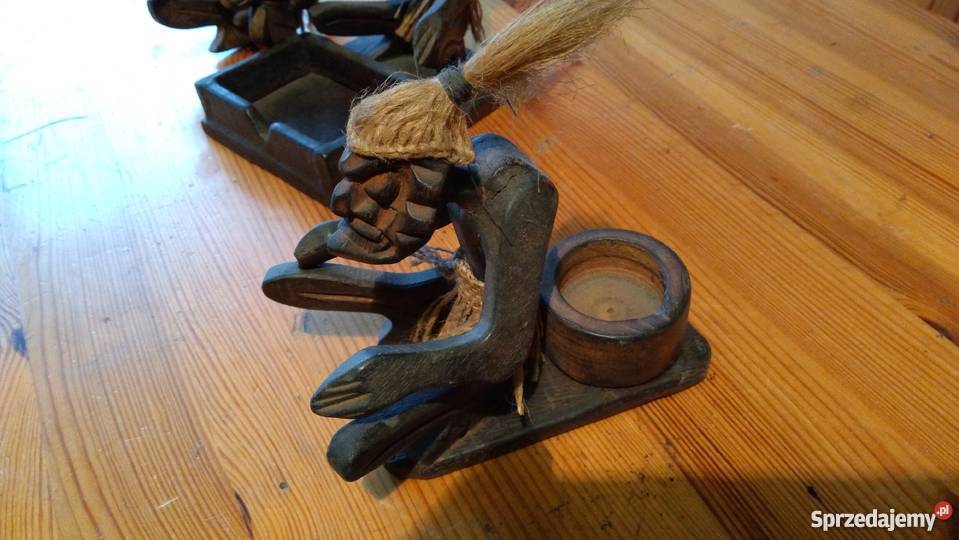 figurki Afryka drewno Pozostałe Sieradz
