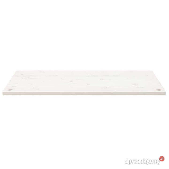 Blat biurka biały 100x50x25 lite drewno sosnowe Warszawa