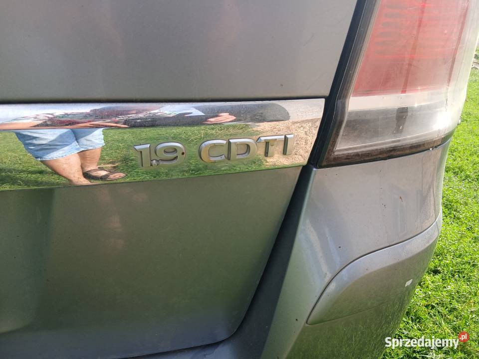 Opel Zafira B 19 mazowieckie Grabowiec