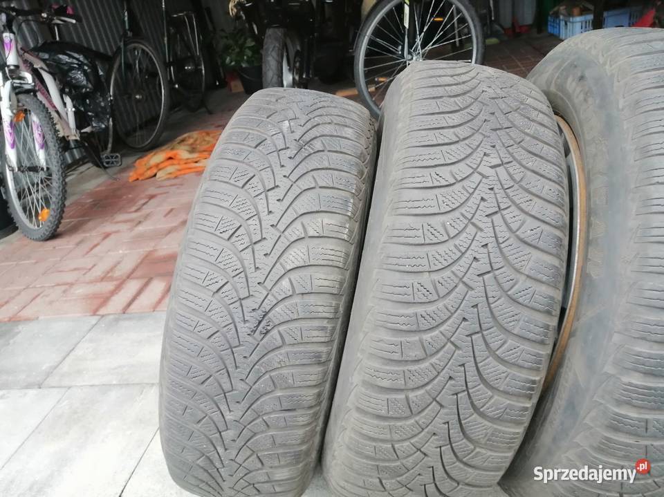 Kompletne koła zimowe 4x108 15 opony rozmiar 195 Samochodowe