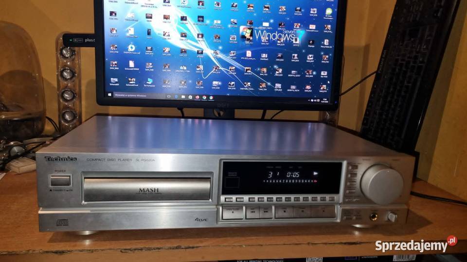 Odtwarzacz CD Technics SLPG520A JOG MASH Silver Warta