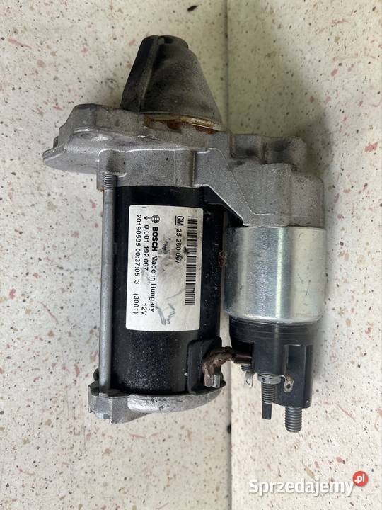 Rozrusznik Opel Corsa 14 16V B14XER manualna Wschowa sprzedam