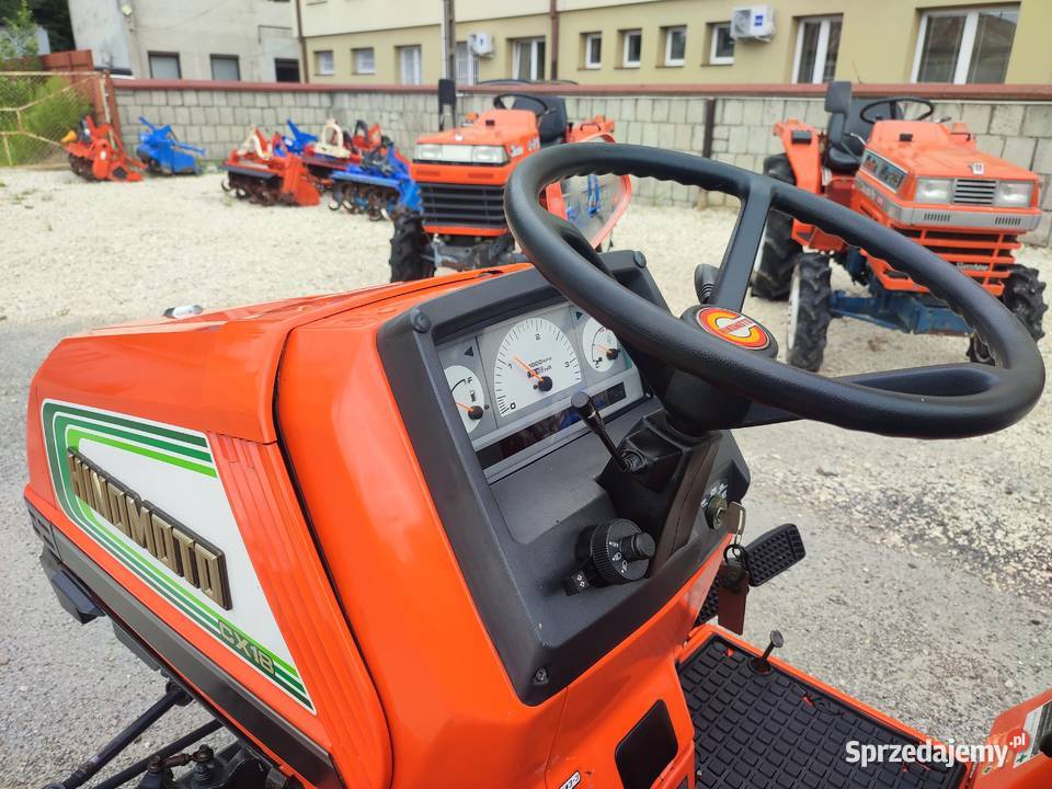 Traktorek Japoński HINOMOTO KUBOTA CX 18 o mocy Kubota Brzozów