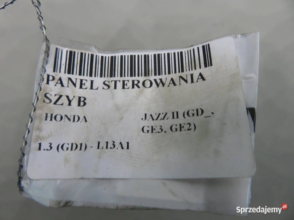 PANEL SZYB HONDA JAZZ II GD GE3 GE2 osobowe