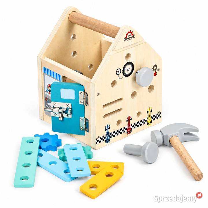 Drewniany zestaw majsterkowicza ECOTOYS 32 opolskie