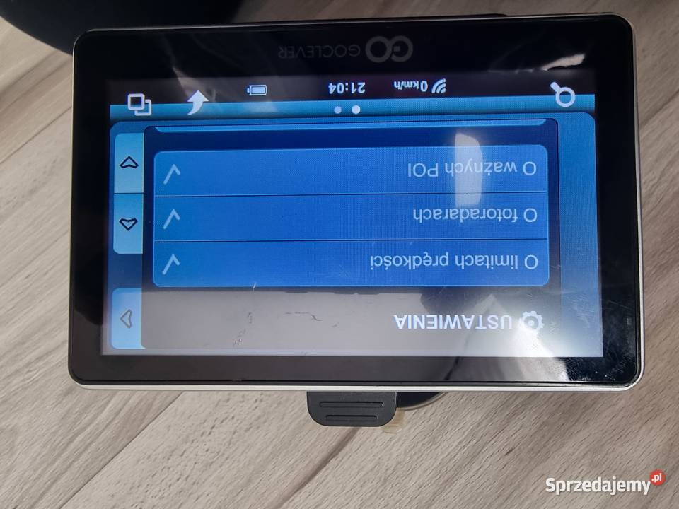 Sprawna Nawigacja GPS GoClever NAVIO 505 Uchwyt Sosnowiec