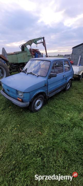 Fiat 126p przyczepka niewiadów