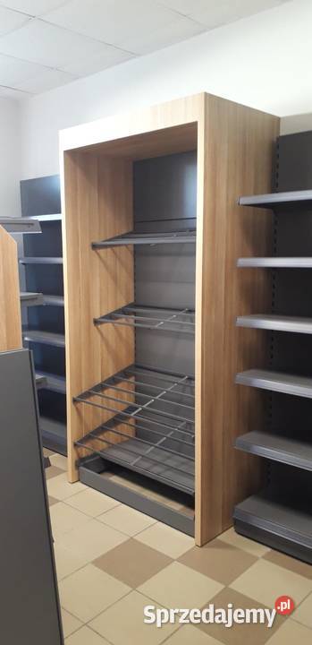 Regał warzywniczy regał metalowy na warzywa 125 Barczewo