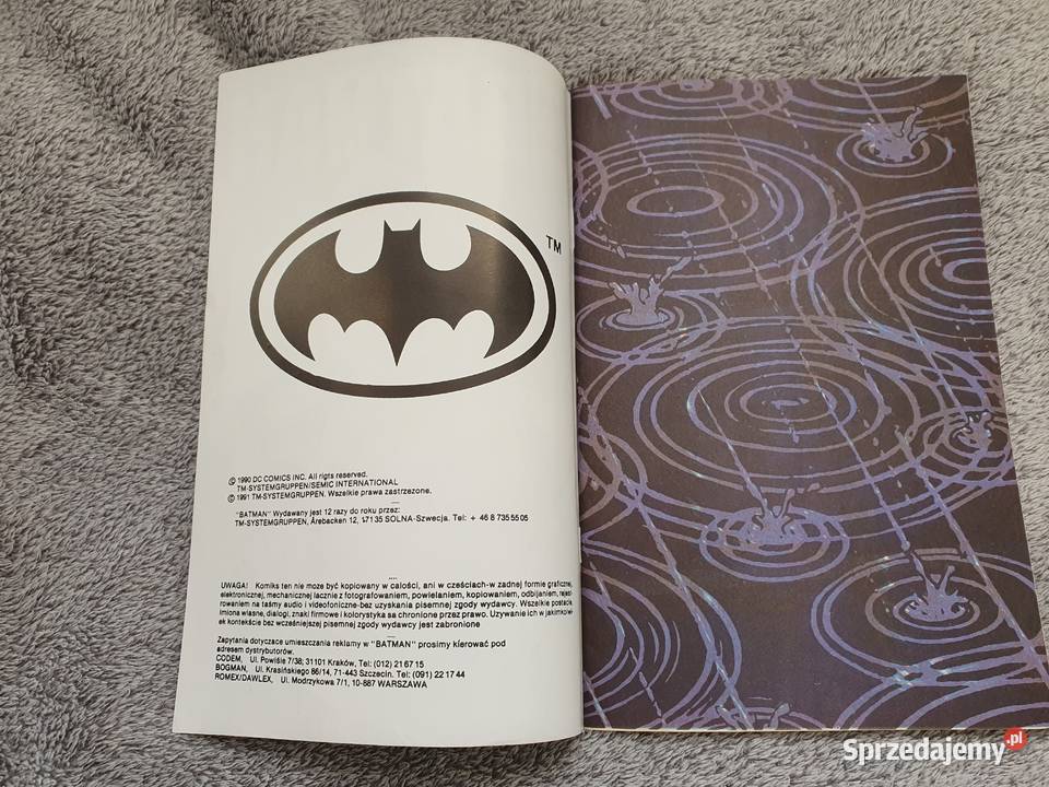 Batman Zabójczy Żart stan kolekcjonerski pomorskie Gdynia