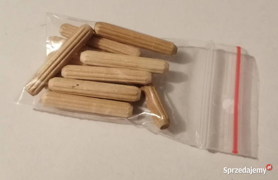 Kołki drewniane meblowe montażowe 5x30mm 12 Czeladź sprzedam