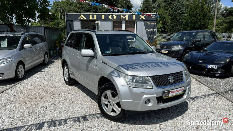 Suzuki Grand Vitara SPRZEDANY 19 DIESEL Mega srebrny