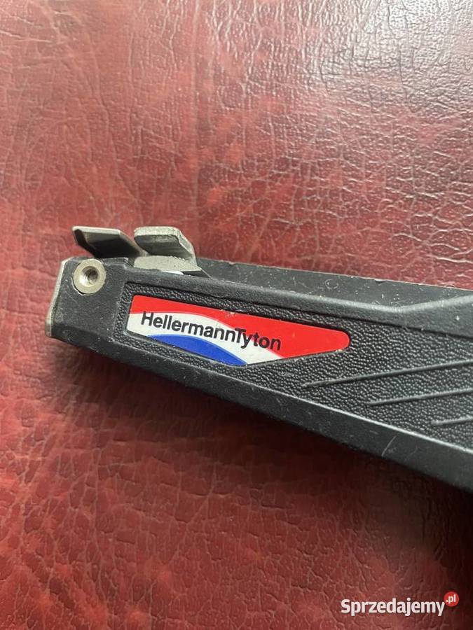 Zaciskarka do opasek kablowych HellermannTyton wielkopolskie sprzedam