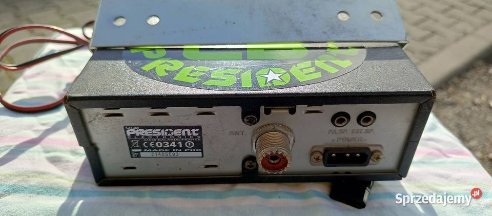 Cb radio President Walker ASC z anteną składaną Bytom