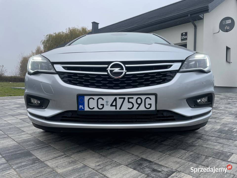 Opel Astra K 14 Turbo Benzyna Automat Kamera 34 Grudziądz