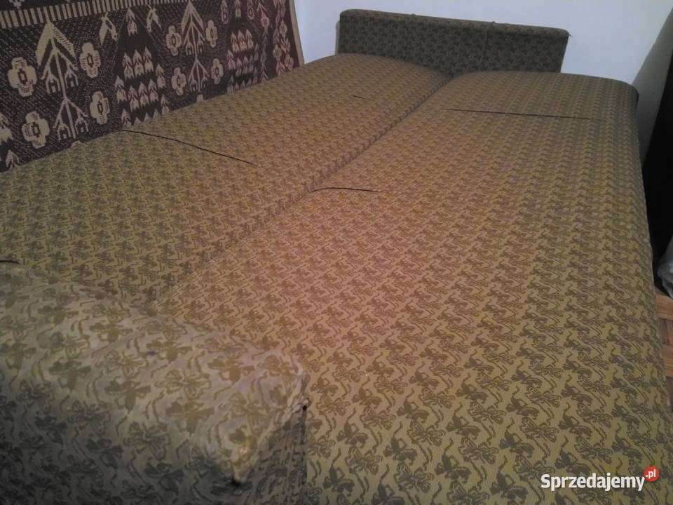 Wersalka kanapa łóżko rozkładane vintage 110cm Przeciszów