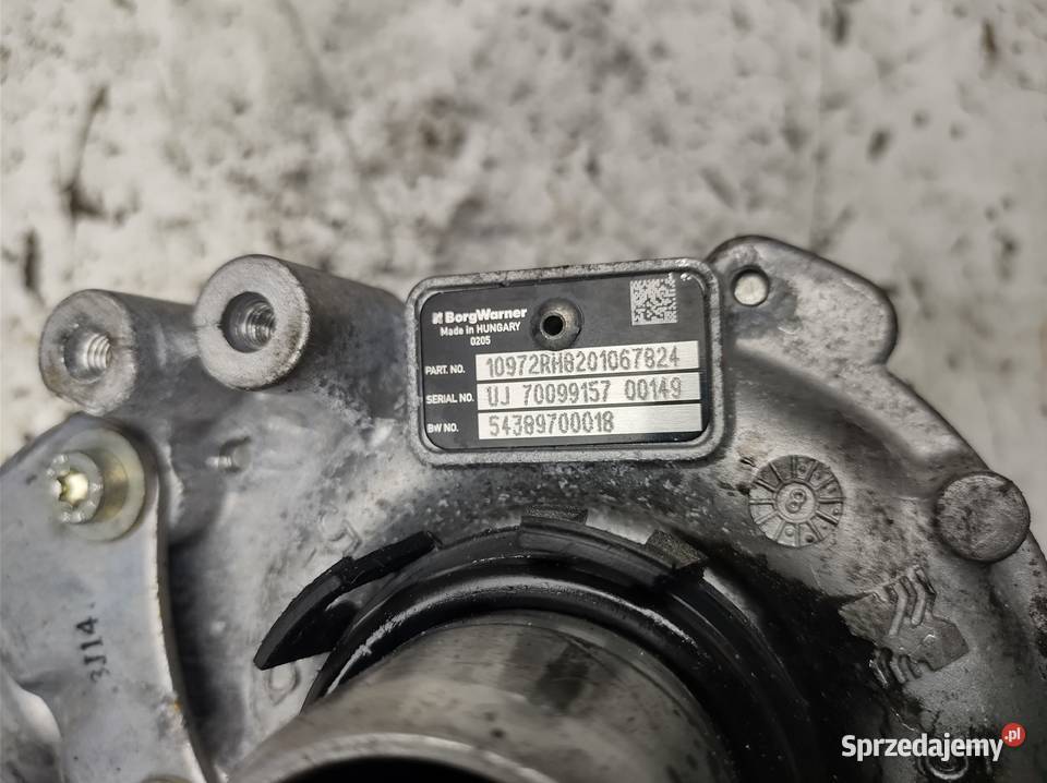 RENAULT TRAFIC III VIVARO 16DCI Turbosprężarka Silniki i osprzęt Kielce