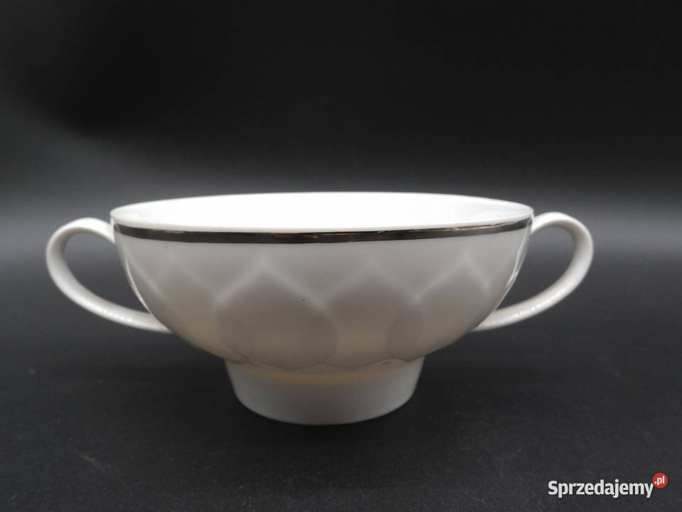 Bulionówka porcelanowa Rosenthal Lotus Platinum sprzedam