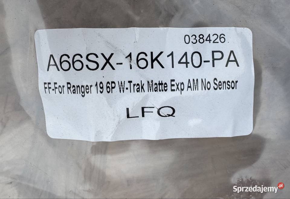 Listwa błotnika przód lewa lh ford ranger px Międzychód sprzedam