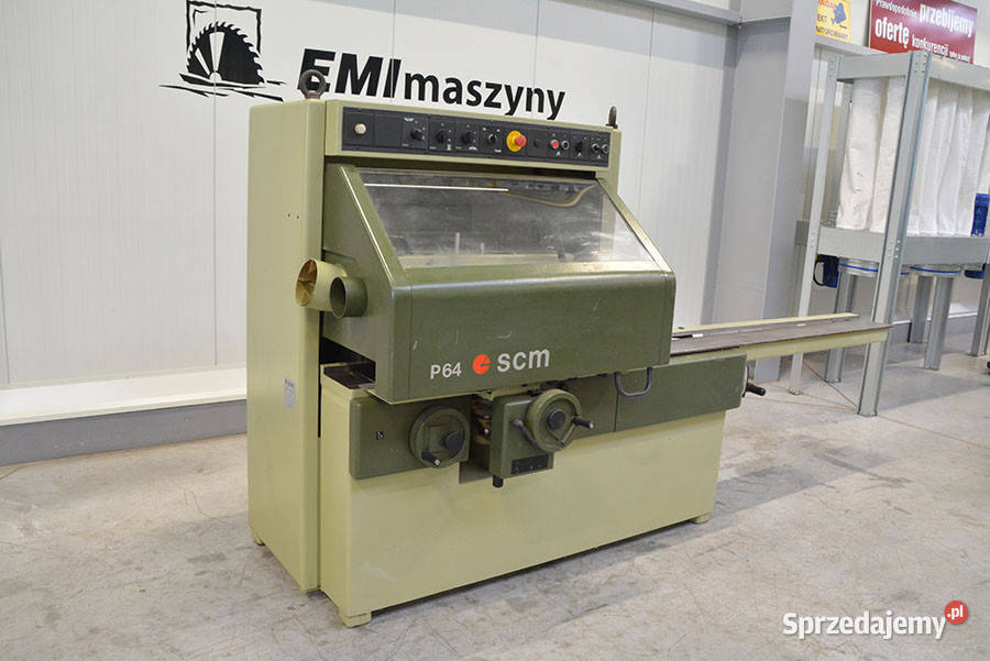 Strugarka czterostronna heblarka SCM P64 2 biegi małopolskie