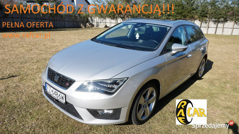 Seat Leon automat Gwarancja III 2012 lakier metallic lubuskie Zielona Góra