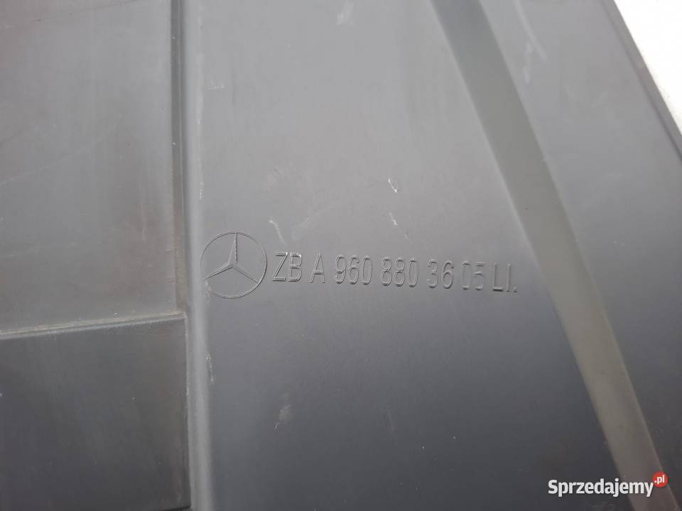 MERCEDES ACTROS MP4 SPOILER OWIEWKA ZDERZAKA Bieleń