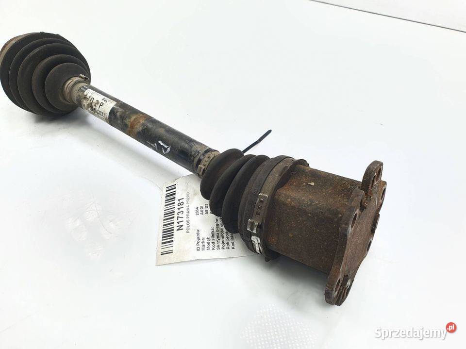 PÓŁOŚ PRAWA PRZÓD AUDI A8 D3 4E0407272P Lipno