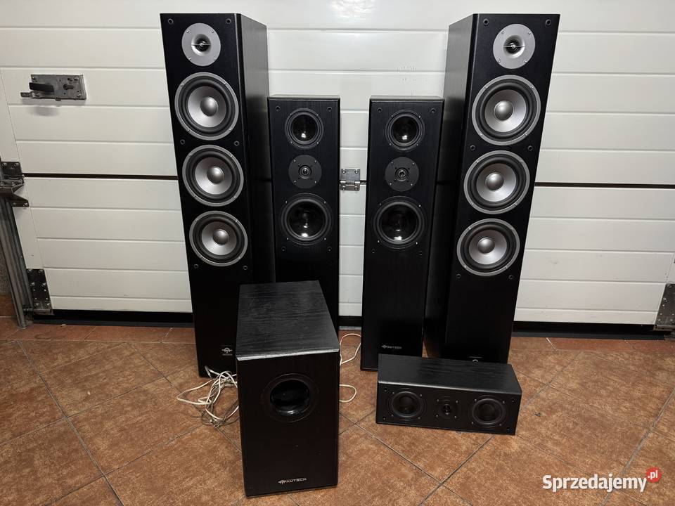 Zestaw głośniki kolumny AMTECH 61 czarne