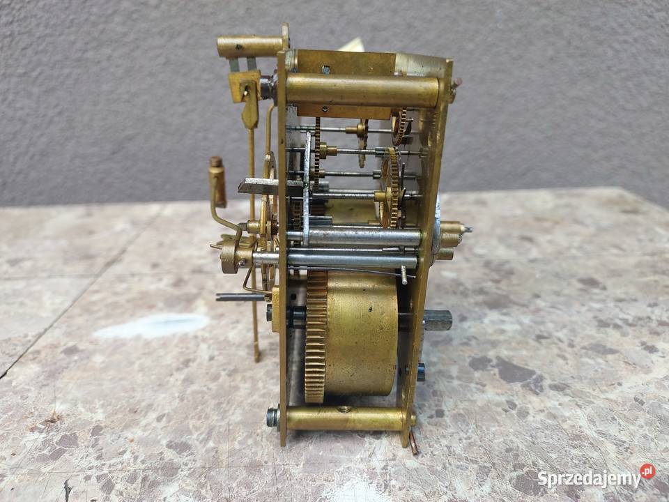 786 Mechanizm starego zegara ściennego Kienzle pomorskie Tczew