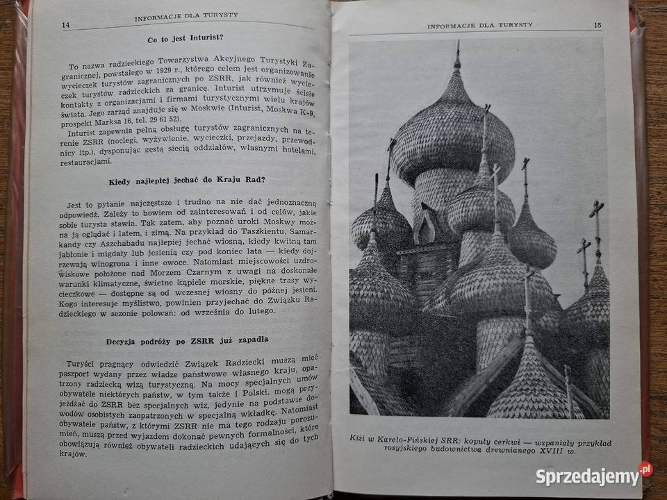 Mały przewodnik ZSRR Siergiej Tołstoj Kraków sprzedam