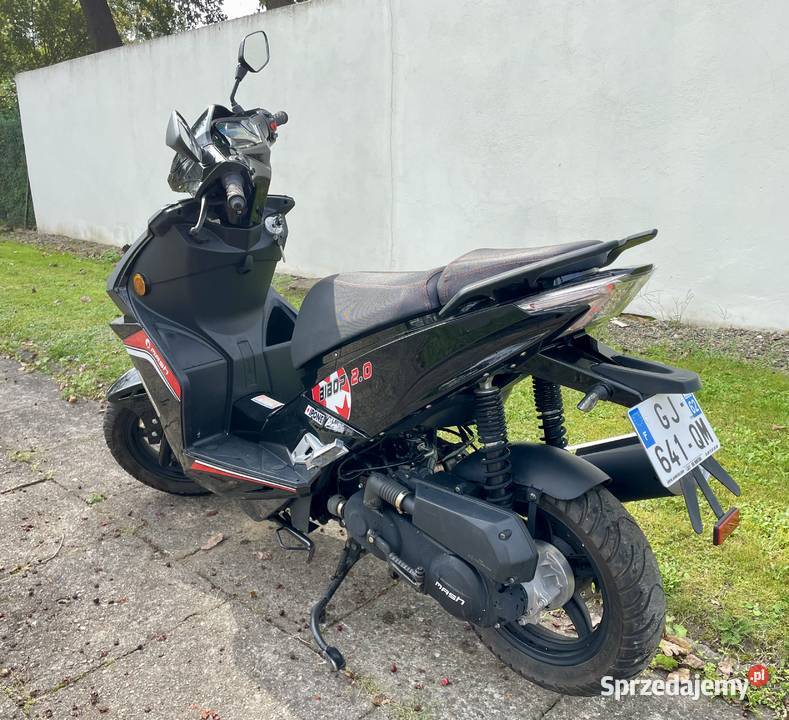 Skuter 50 4T 12 100 Sprawny 2022R Niski Przebieg Rok produkcji 2022 Pilzno