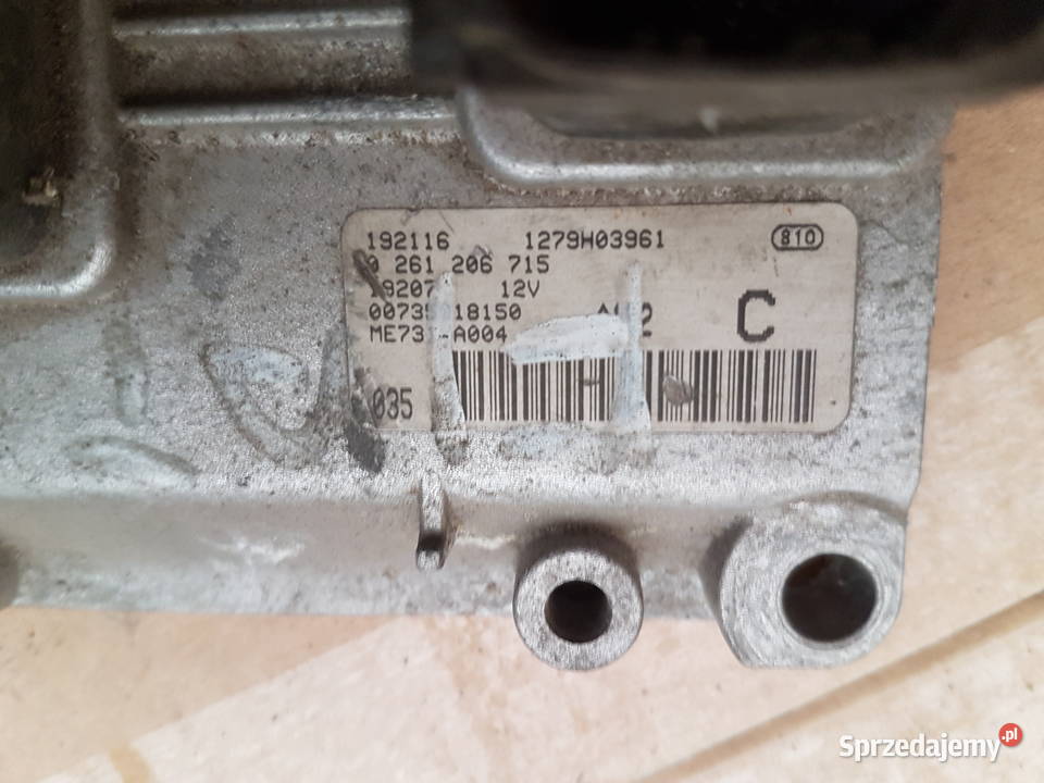 ALFA ROMEO 147 156 16 TS STEROWNIK SILNIKA komputery Układ elektryczny Turek