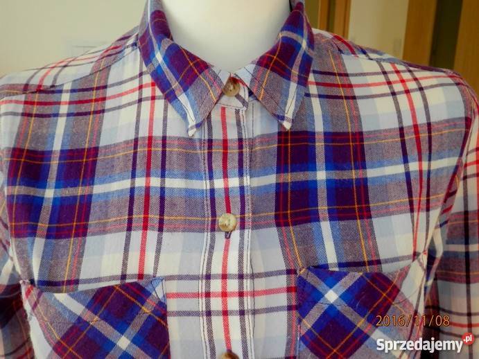 Stylowa Koszula w Kratę Authentic American Łomża