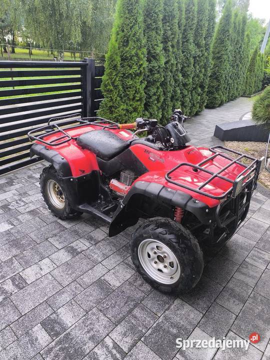 Quad honda TRX 350 4x4 Motocykle, skutery, quady Pilzno