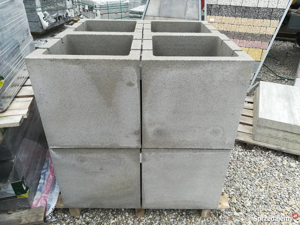 Donica beton ogród kostka brukowa Kraków