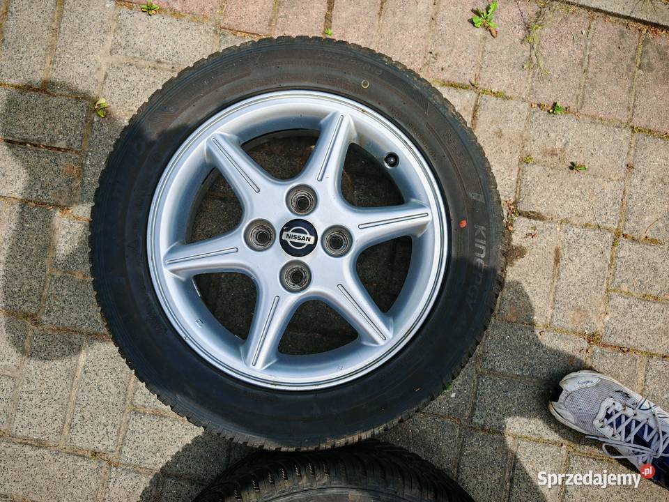 Felgi aluminiowe Nissan Almera N16 z oponami Samochodowe Czechowice-Dziedzice