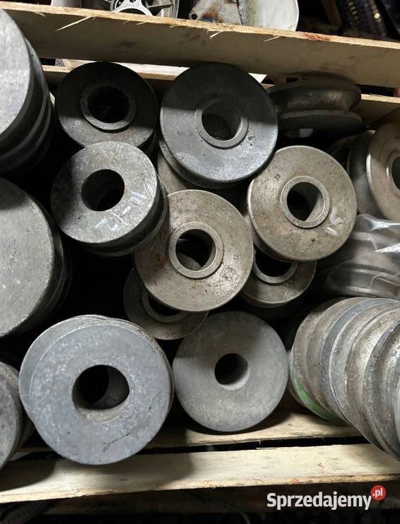 Rolki do giętarki fi 30 rozmiary rur 920 kilka