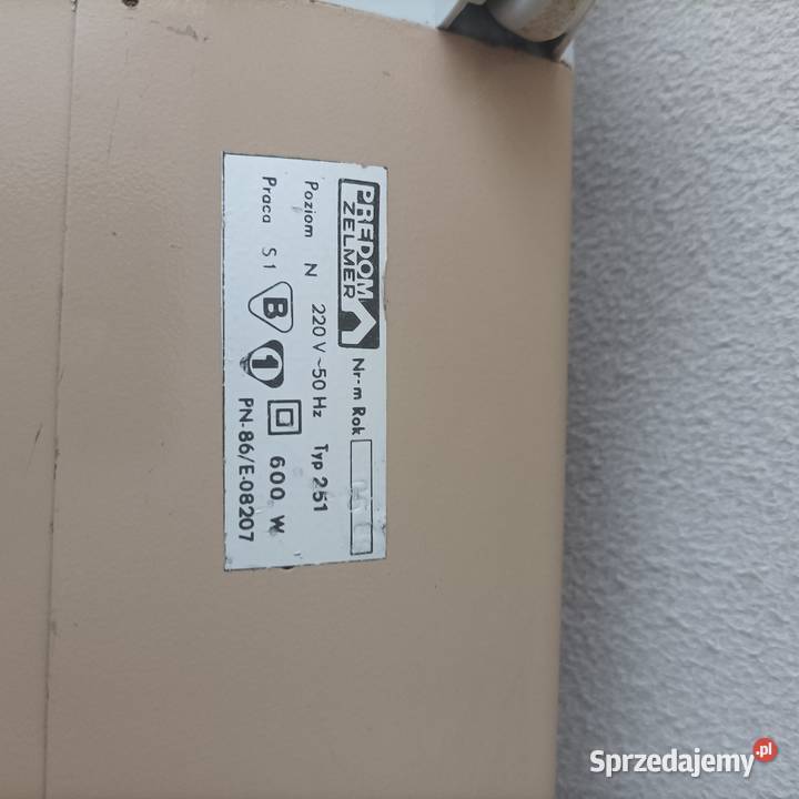 Stary zabytkowy odkurzacz Predom Zelmer typ 251 Dom i Ogród Stronie Śląskie