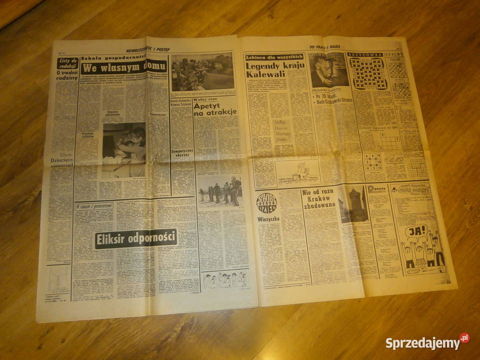 Trybuna Ludu 17 luty 1980 VIII zjazd PZPR ładny łódzkie Łódź