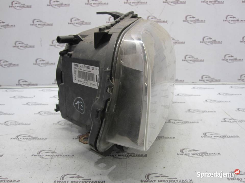 BMW E82 10r lampa lewa przód ANGLIK 724965101 osobowe