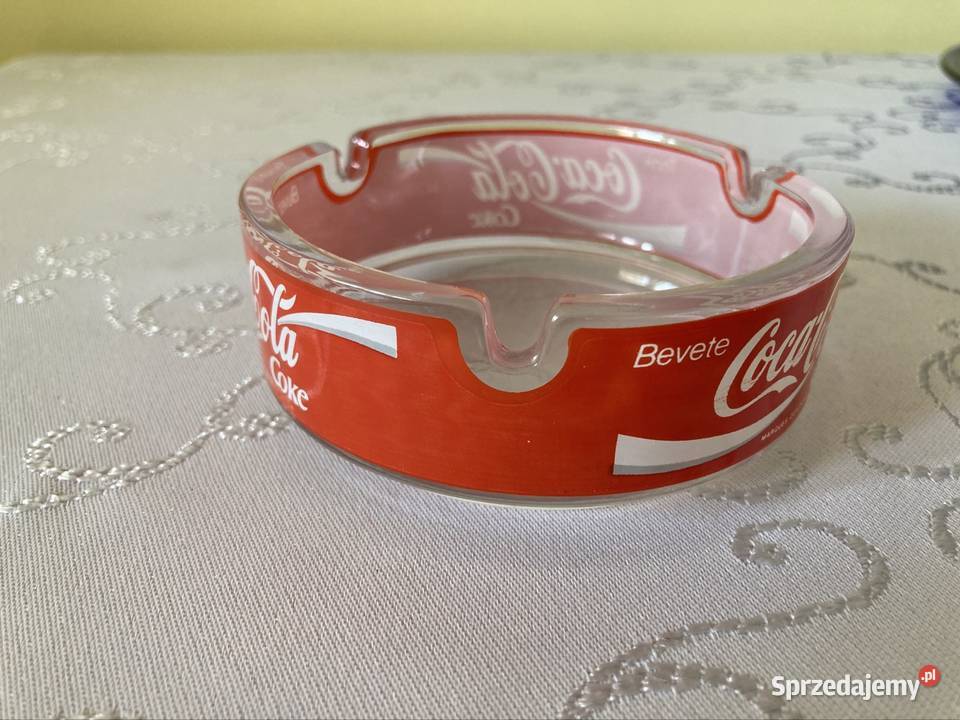 Popielniczka Ozdobna i Dekoracyjna Coca Cola Czerwionka-Leszczyny