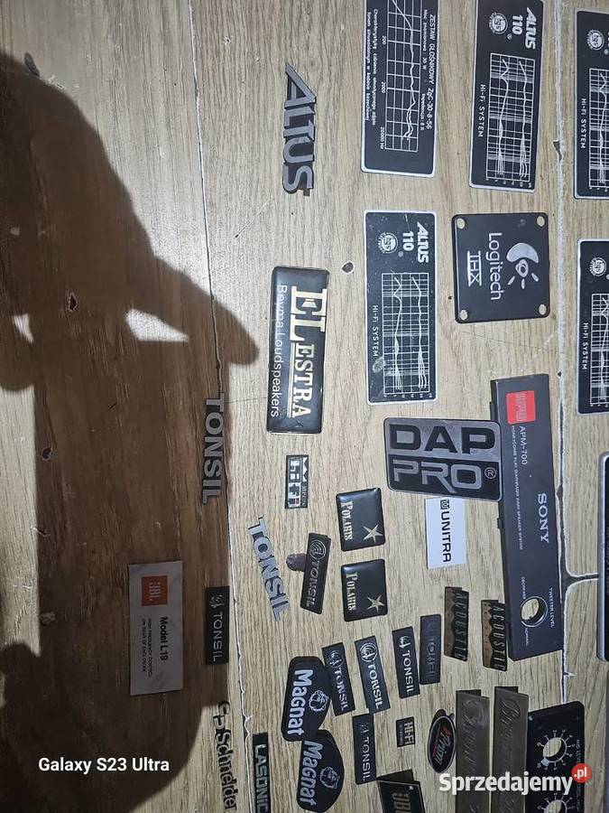 emblematy do kolumn tonsil unitra diora jbl inne Audio Chełm Śląski sprzedam