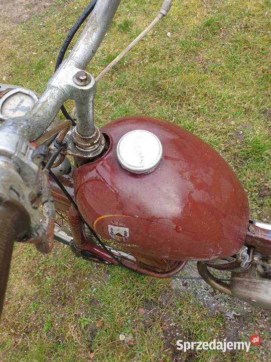 Simson SR2 produkcji 1959 uszkodzony Olesno