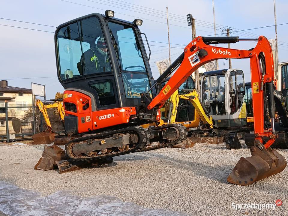 Kubota KX0184 Kubota KX018 Minikoparka z 2019 Rok produkcji 2019