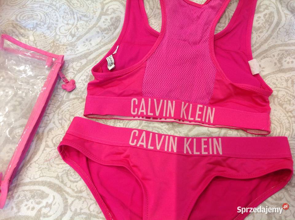 Różowy Strój Kąpielowy Bikini z Braletką 14 lat+ Nowa Sól sprzedam