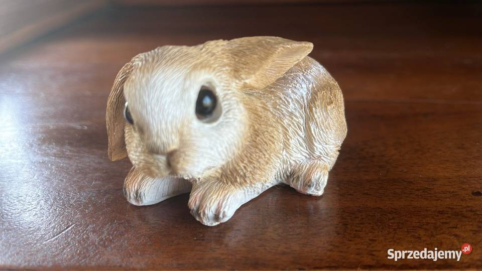 Zajączek Figurka malutka Z masy biskwtowej Gdańsk