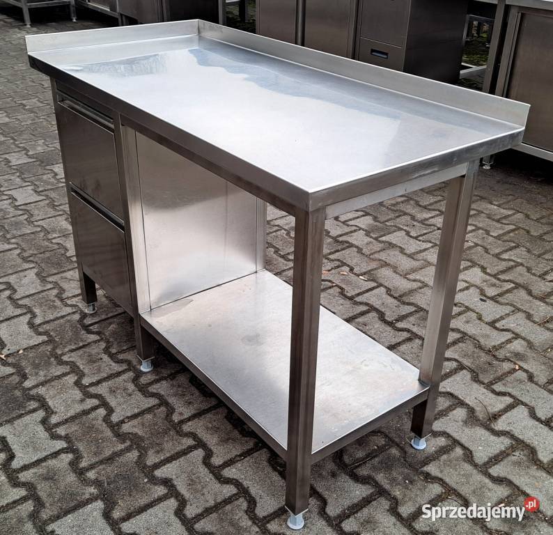 STÓŁ GASTRO Z SZUFLADAMI PÓŁKĄ 1306085 M1364N